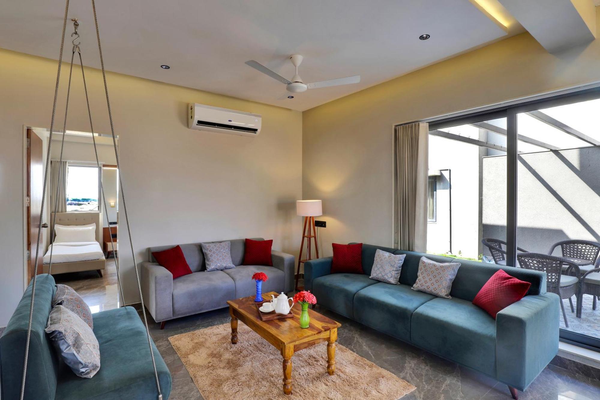 Goverdhan Greens Resort Dwarka L Hotels In Dwarka Eksteriør bilde